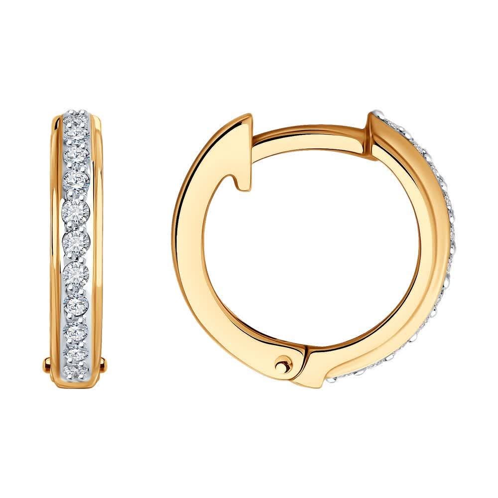 Lab Grown Diamond Hoop Earrings | Silver, Gold | Diamond Hoops, Gold Hoops